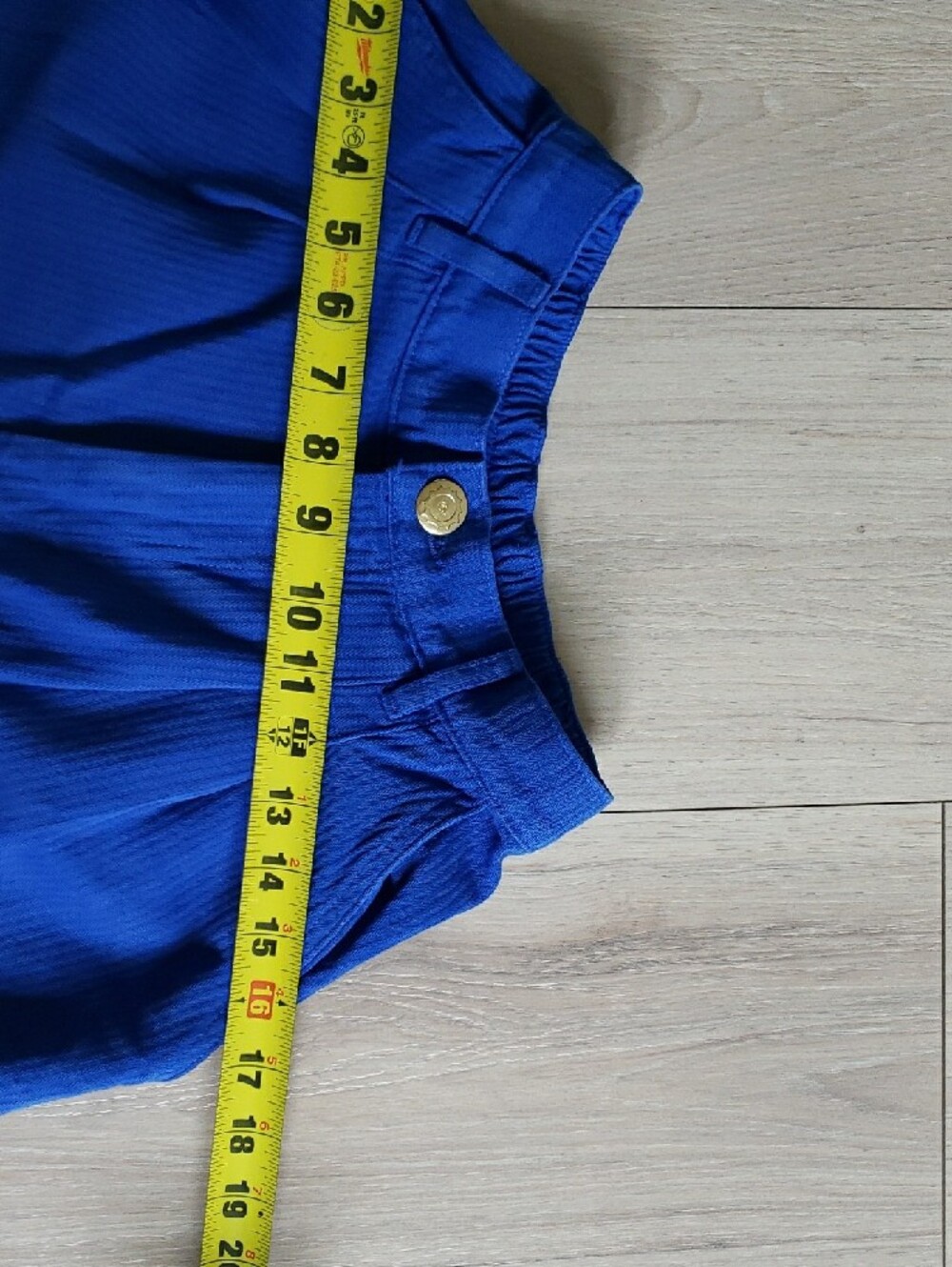 Big Bud Press Royal Blue Corduroy Heritage Trousers - Picture 6 of 7